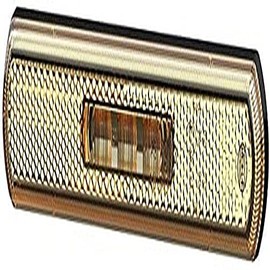 HELLA 2PS 013 300-101 Side Marker Light - Shapeline Tech - LED - 12/24V - Bolted - Lens Colour: Yellow - Cable: 450mm - Plug: AMP - left/right