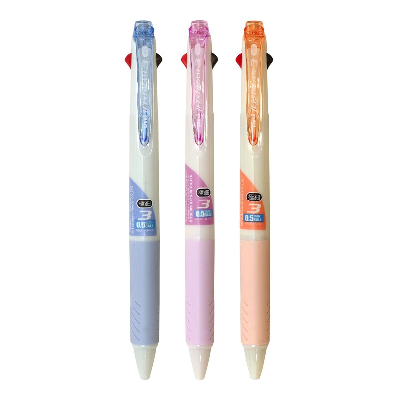 Mitsubishi Pencil Jet Stream 3 Color Ballpoint Pen SXE3-400-05 0.5mm
