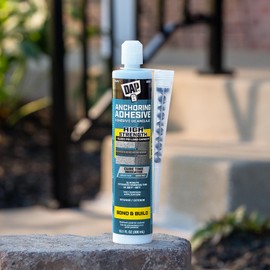 DAP 7079828100 High Strength Anchoring Adhesive, 10.1 oz, Gray