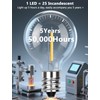 G40 Edison Clear Replacement Bulbs, 0.6W Shatterproof Light Bulbs for