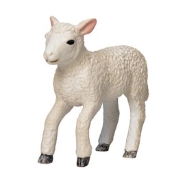 MOJO Romney Sheep Lamb Running Farmlife Farmland Wildlife Animal Model Farm Cute Toy Figure for Play and Collection