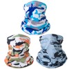 LQTSLFM Multifunktionstuch Schlauchschal, 3 Stück Multifunktionstuch,Bandana Halstuch Herren Damen,Elastisch Winddicht