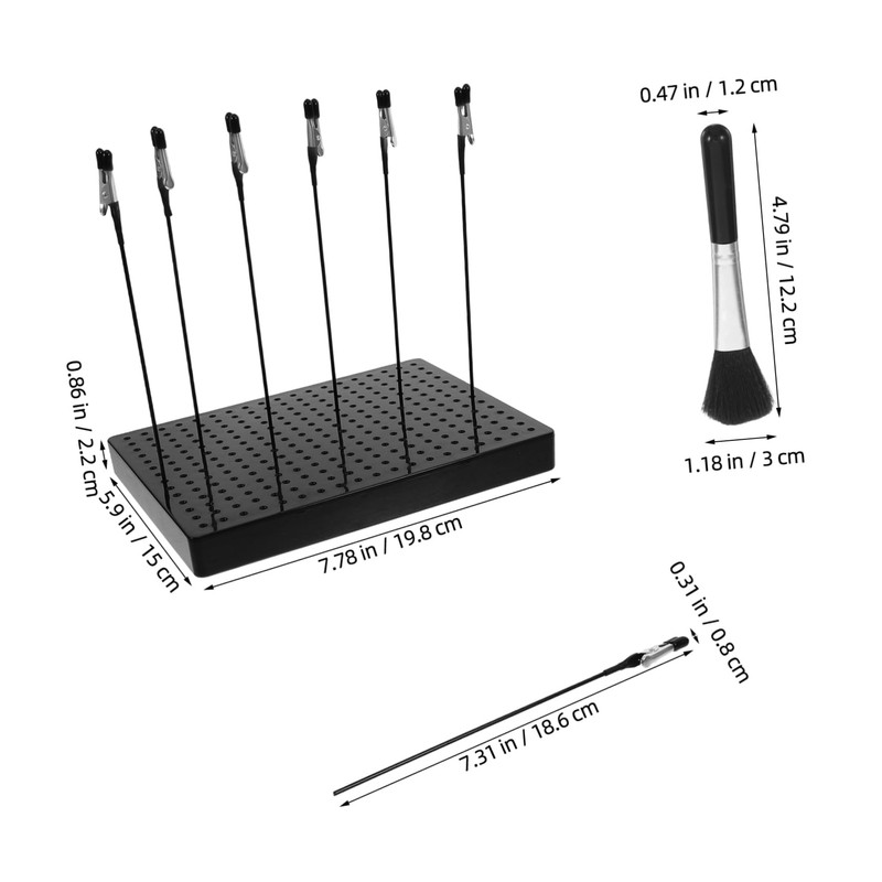 jojofuny Model Painting Stand Base Kit -Purpose Design for Drying