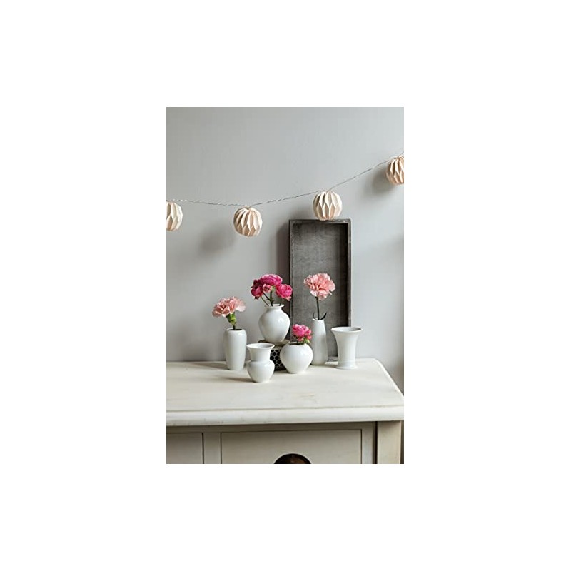 Flower Minis White Vase Slim