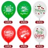 Vinsani 25pcs Christmas Party Balloons Decoration Set 12 Inch Latex