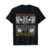 Old School DJ VS New School DJ T-Shirt, House/Dance Music