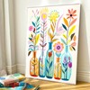 JATOK Paint by Numbers Adults, Paint by Numbers, DIY Flower