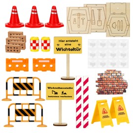 Gnome Construction Site Gnome Accessories Christmas Gnome Construction Site Set Gnome Door Accessories Gnome Construction Site Set Entry