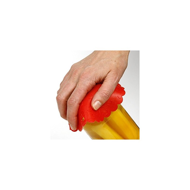 Norpro, Red Silicone Jar Opener, 6"