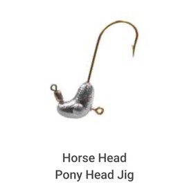 Do It Mold Horse Head Pony Head Jig Size 1/16 oz. Do it Mold 3201 Cavities 6 Total