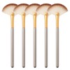 5PCS Fan Mask Brushes Soft Fan Facial Mask Applicator Tools