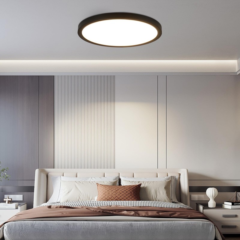 ZMH Ceiling Light LED Ceiling Light Bathroom - Diameter 30