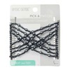 Magic Beads Double Women Stretchy Hair Combs Clips (60 -