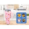 Zenbo 50oz Stainless Steel Tumbler with Handle & Straw Lid