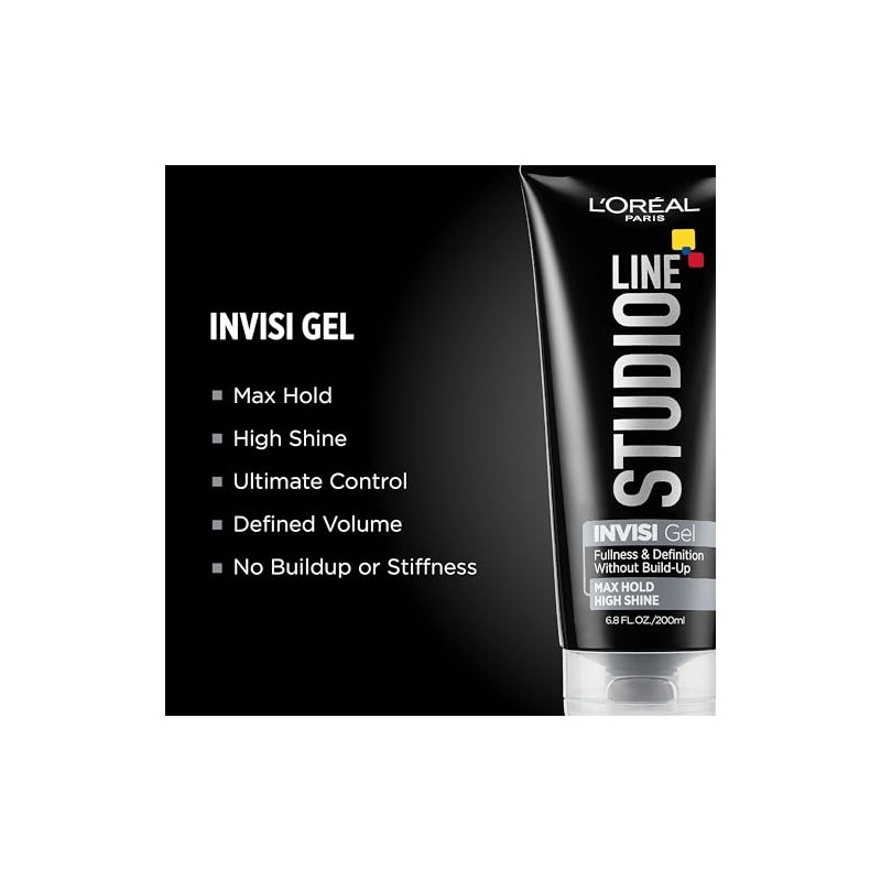 L'Oreal Paris Studio Line INVISI Gel, Strong Hold 6.80 oz