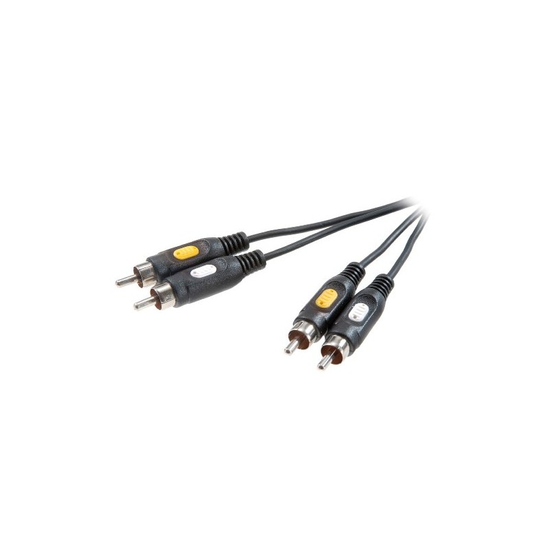 Vivanco Audio/Video Cable 2x RCA Male to 2x RCA Male
