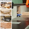 Slab Flattening Router Bit 1/2 Shank, 2-1/2" Cut Dia, 6