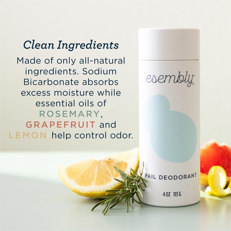 Esembly Pail Deodorant, Shakable Powder Deodorizer for Diaper Pails, Keeps