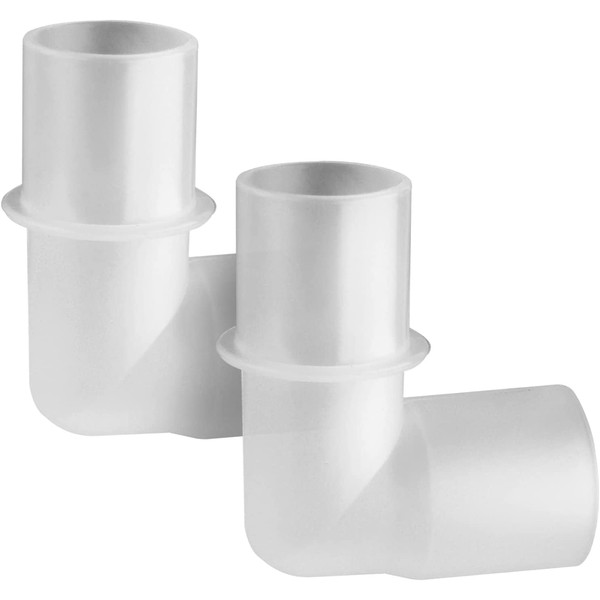 2 Pack Tubing Elbow Adapter for AirSense10 AirStart AirCurve ResMed CPAP Machine