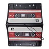 Komonee Retro Cassette Tape Travel Passport Cover Holder