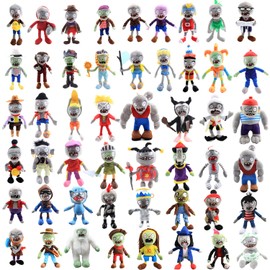 Laruokivi 12" Zombies Plush Brown Coat Toys Basic Normal Zombies Game 1 2 Stuffed Soft Doll Gray Zombies New