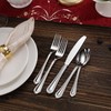 KEAWELL Pearl Edge 4-Piece Premium Spoon Set, 18/10 Stainless Steel,