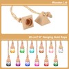 uxcell 6pcs Hanging Car Air Freshener Perfume Bottle, 8ml Pendant
