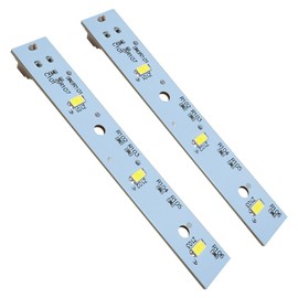 SURPOUF 2pcs WR55X26671Refrigerators LED Light Board Compatible With GE wr55X26671 LED Refrigerators Light Bulb Replacement 4468532 AP6035586 PS11767930