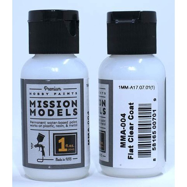 MISSION MODELS Flat Clear Coat, MIOMMA004
