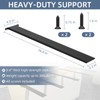 Hidden Island Countertop Support Bracket, Solid Heavy Duty Floating Shelf