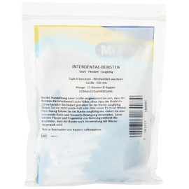 OPTIM Interdental Brushes Pack of 25 Blue 0.6 mm Size 3