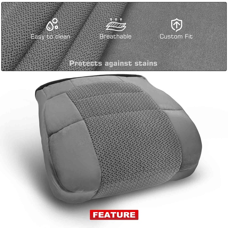 A-Premium Seat Bottom Cover Compatible with Ford F-150 XLT 2001