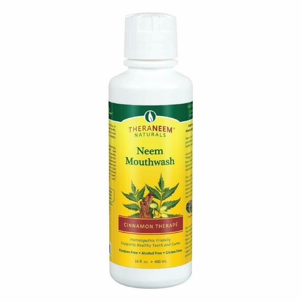 TheraNeem Neem Mouthwash, Cinnamon Therap | Freshens Breath, Supports Healthy...