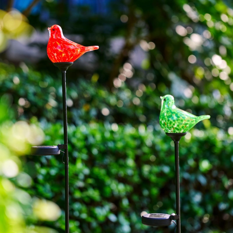 2 Pack Solar Powered Garden Stake Lights Outdoor, Cute Animal