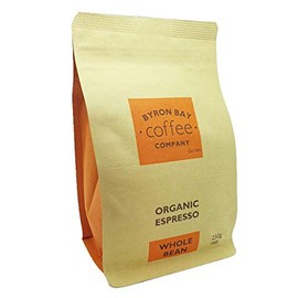 Byron Bay Coffee Company Certified Organic Espresso Whole Bean, 250 g