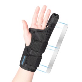 joingood Pinky Finger Splint, Little Finger Splint, Finger Splint for Little Finger, Broken Pinky Finger Splint, Metacarpal Finger Splint Hand Brace for Arthritis, Trigger Finger Splint Left Hand, L