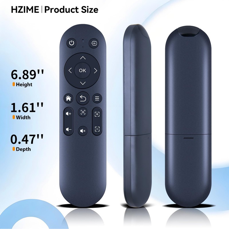 HZIME New Replacement Remote Control Compatible for VOPLLS VP-1 Smart