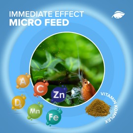 NatureHolic - Babyfeed, Shrimp Baby Food, Breeding Shrimp Food for Shrimp Babies, Made in Germany, Promotes Healthy Growth, Free from Fish Meal and Low-Quality Animal Meals