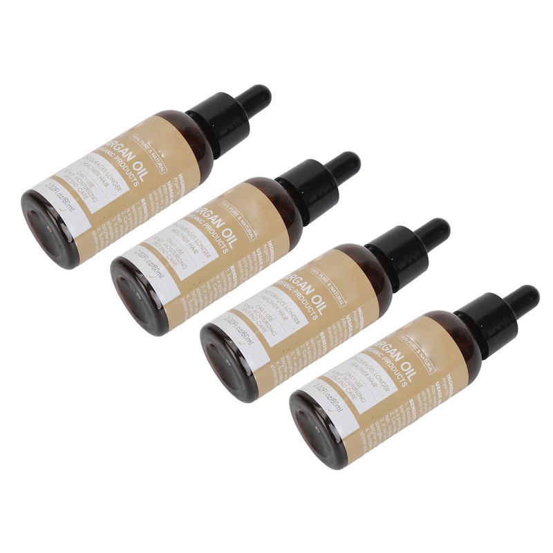4pcs Argan Oil Hair Growth Serum Boost Thin Hair Increase