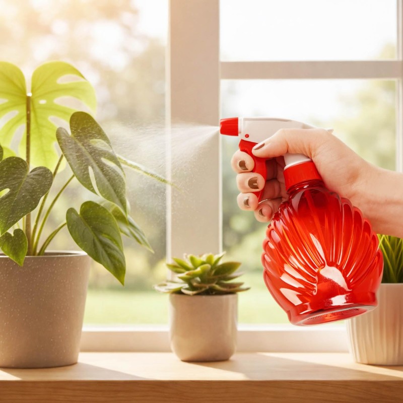 com-four® flower sprayer hairdressers or for watering your plants