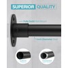 Crkmire Corner Shower Curtain Rod, [24"-37"] x [24"-37"] L Shaped