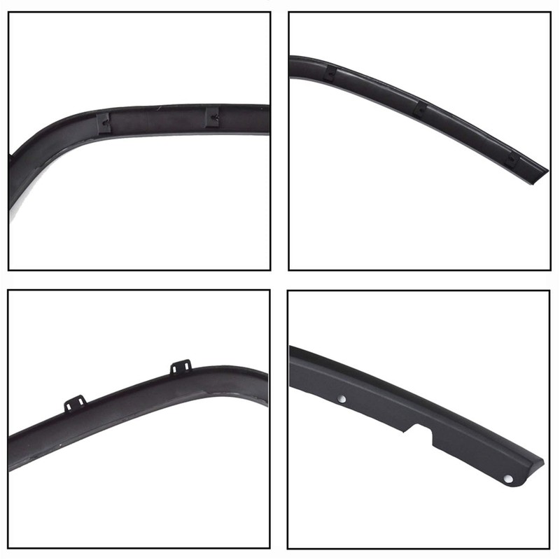 Front Passenger Side Right Paintable Factory Style Wheel Arch Trim