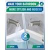 FROPO Slip On Bathtub Spout with Diverter, Extra Long 6