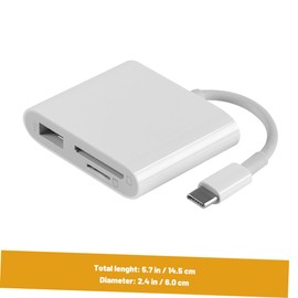 DOITOOL USB Type Card Reader Portable OTG Adapter Compact USB Multi Function Reader for Micro Cards Easy Data Transfer for Mobile Devices