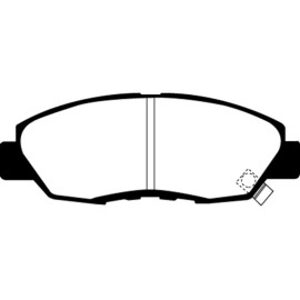 EBC FOR 1997 Acura CL 2.2 Ultimax2 Front Brake Pads