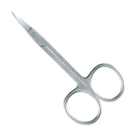 ANEX SUS410 Scissors, Curved Type, 3.5 inches (90 mm) No. 191
