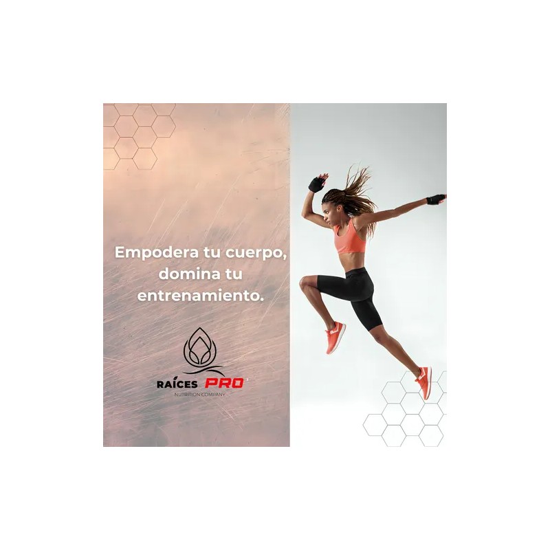 Creatina Monohidratada Races Pro 100 Cps Vegana Sin Gluten