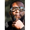 Global Vision Padded Motorcycle Sport Sunglasses Octane Gray smoke Lens