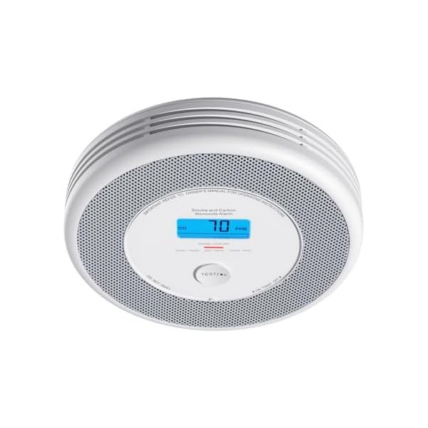 X-Sense Smoke and CO Detector with Voice Alarm and Location