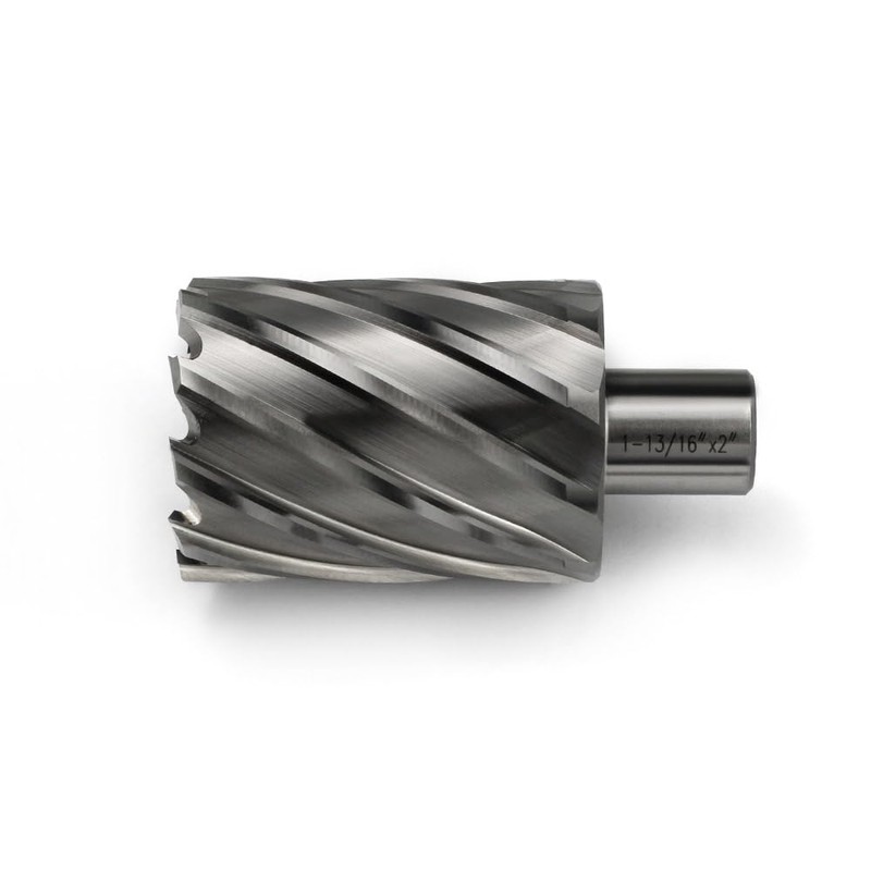 JESTUOUS Annular Cutter 3/4 Inch Weldon Shank 1-13/16 Cutting Diameter